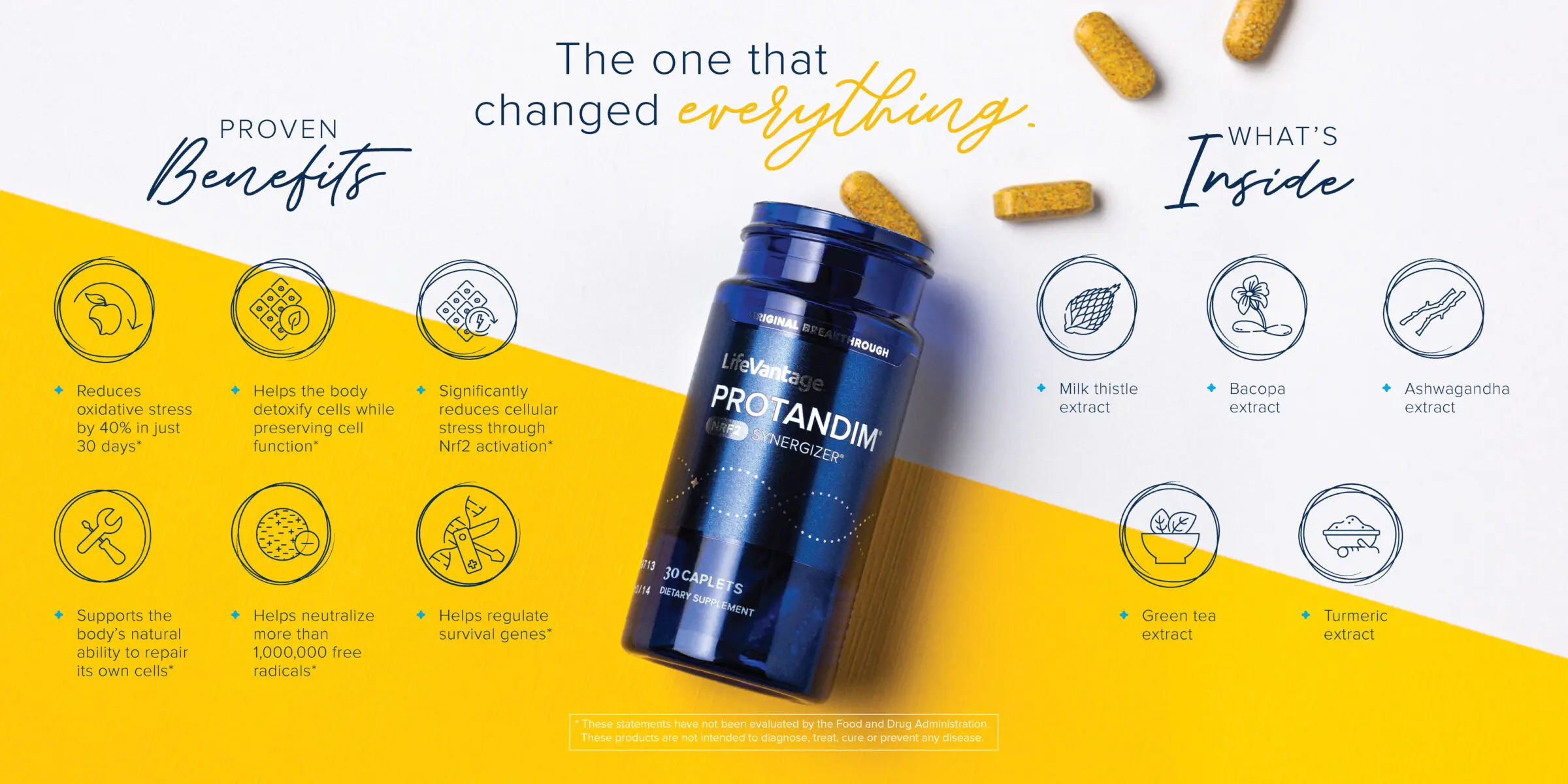 Protandim NRF2 Infographic - How Nrf2 activation reduces oxidative stress